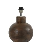 Light-Living-Lampenfuss-BARUMI-matt-rotbraun