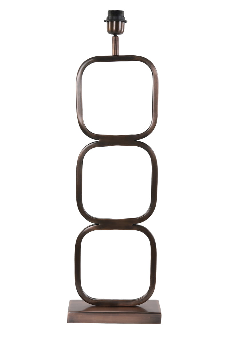 Lampenfuß LUTIKA antik kupfer