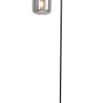 Light-Living-Stehlampe-LEKAR-antik-Bronze-Rauchglas