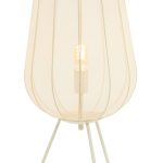Light-Living-Tischleuchte-Plumeria-sand