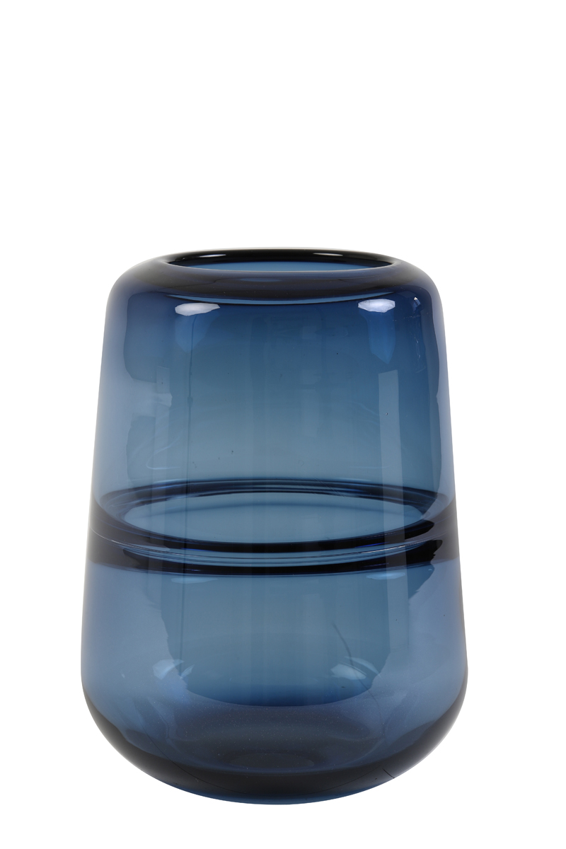 Vase ERMIDA blau