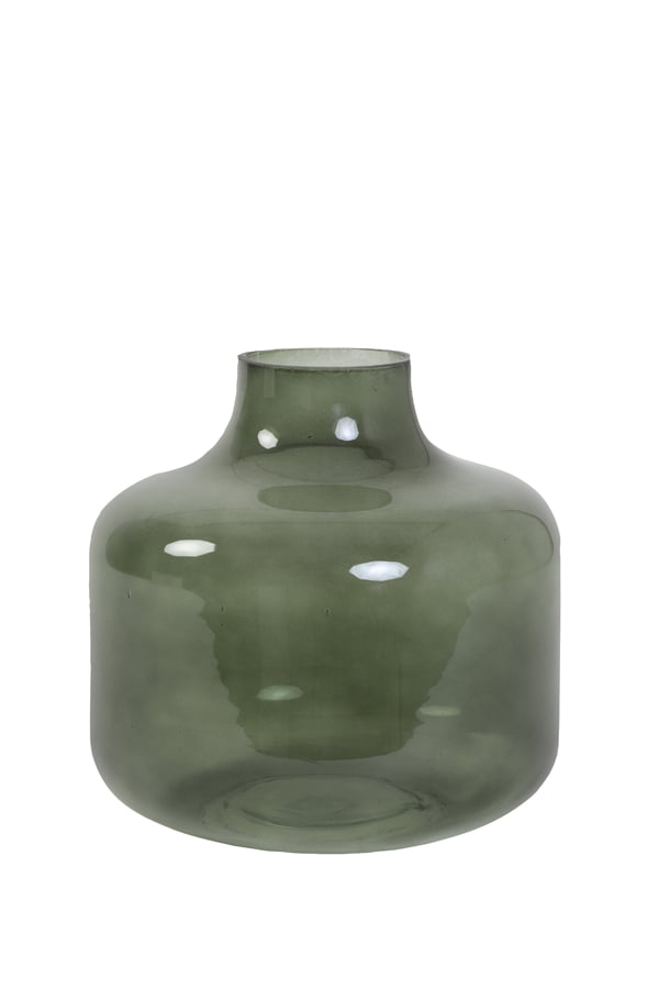 Vase PHIENE dunkelgrün