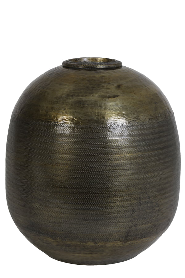 Vase deko LEZAY antik Bronze
