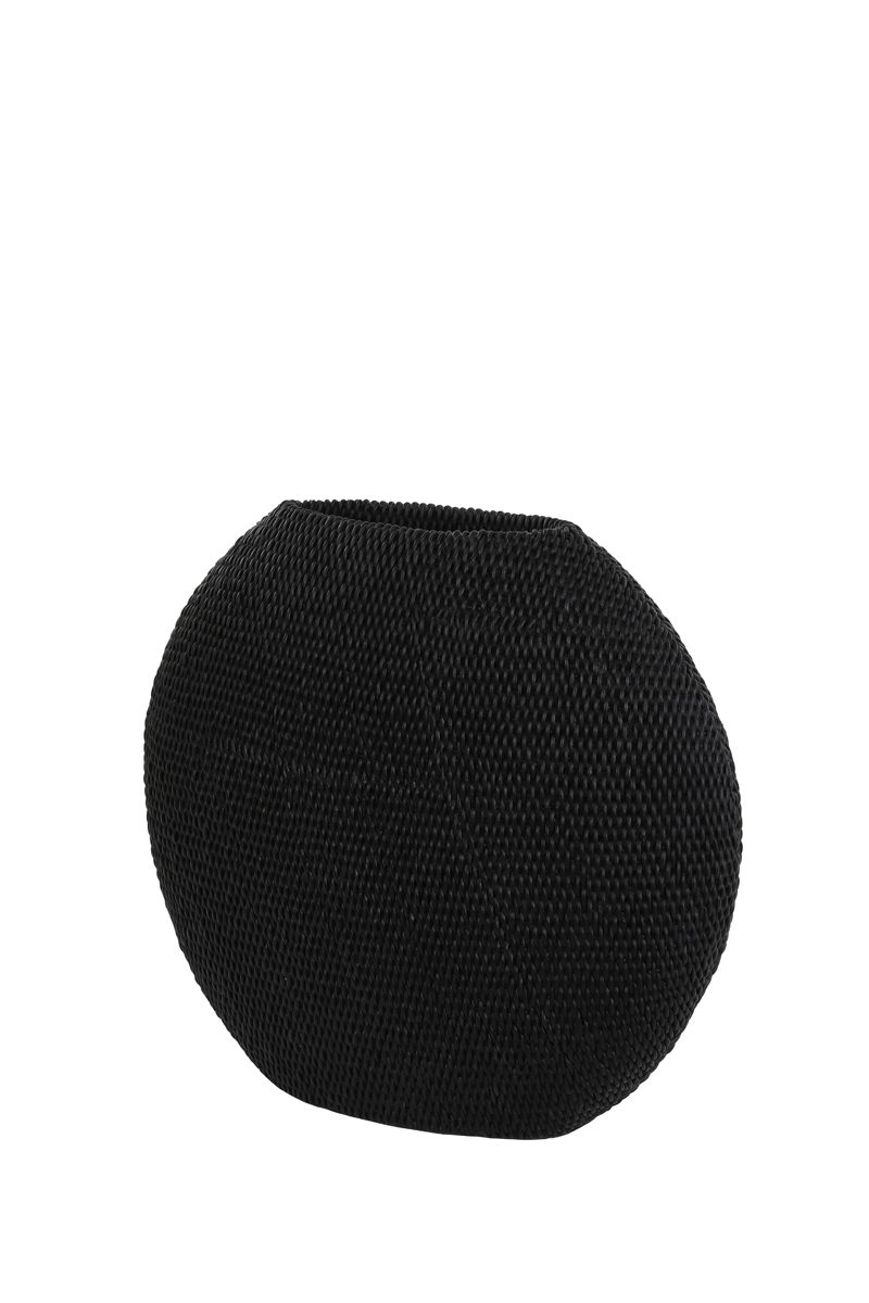 Vase deko MASHABA mattschwarz