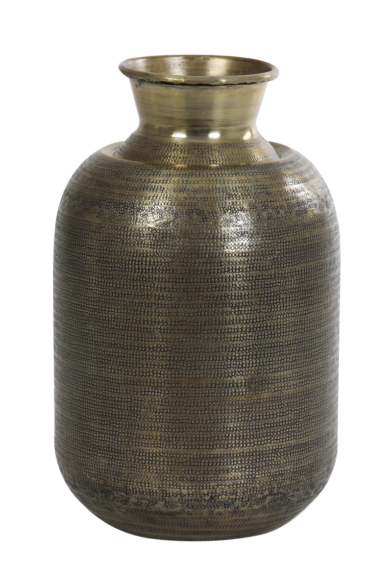 Vase deko PERROY antik Bronze