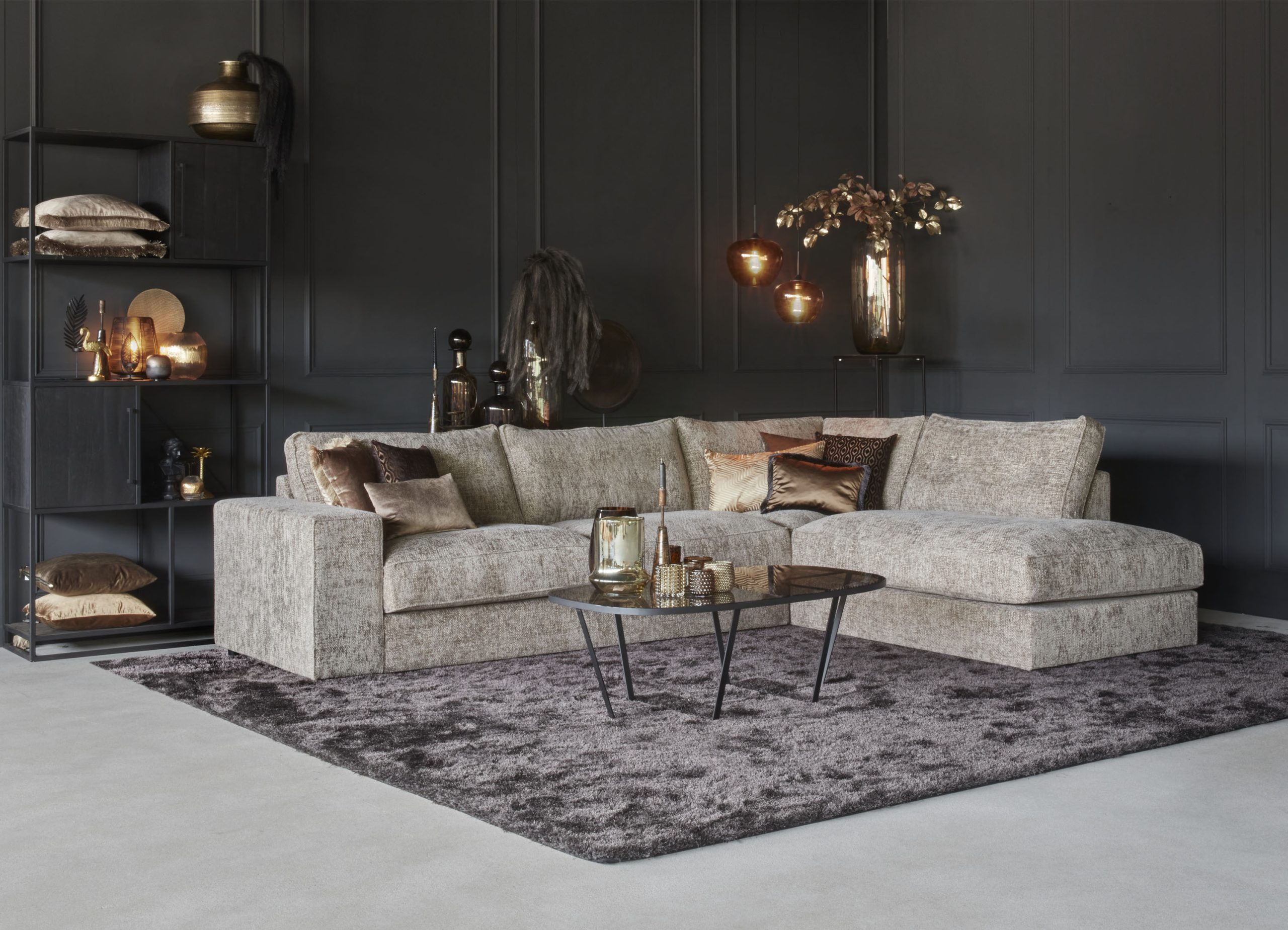 Ecksofa Annabelle Square – Mine Shell 196