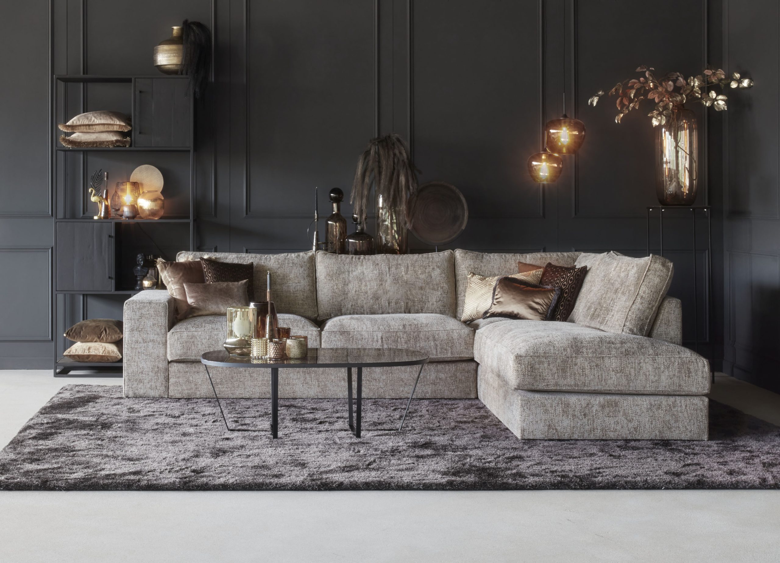 Ecksofa Annabelle Square – Mine Shell 196