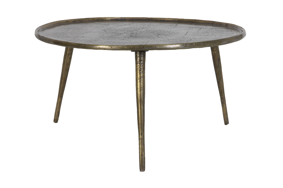 Beistelltisch BABINA antik Bronze