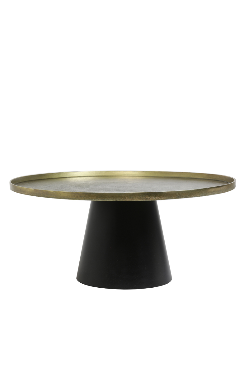 Couchtisch POPETA antik Bronze