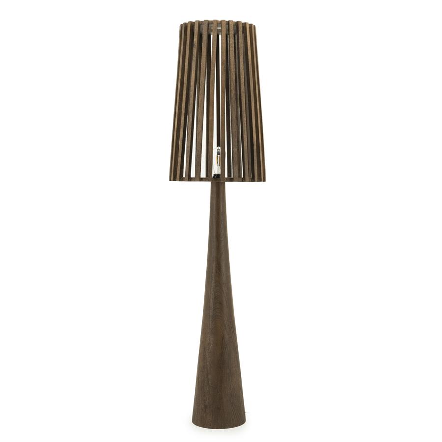 Stehlampe Guard Braun
