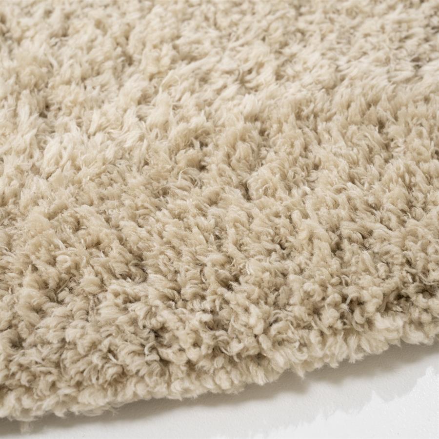 Teppich Fez Rund Natur