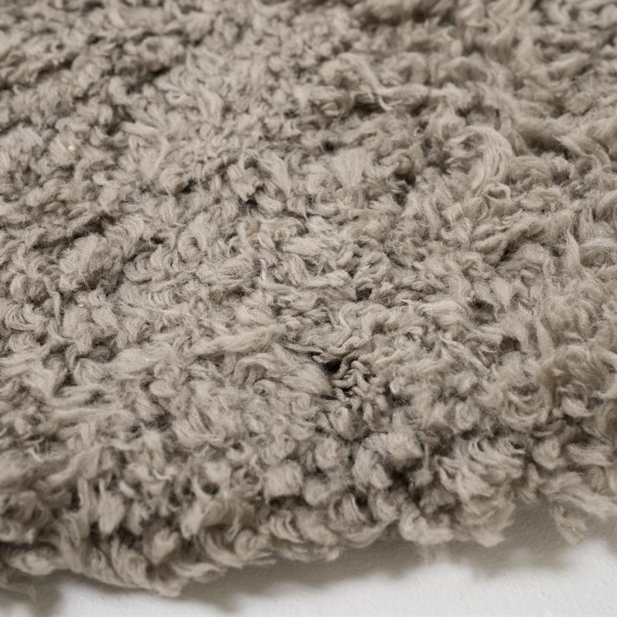 Teppich Fez Rund Taupe
