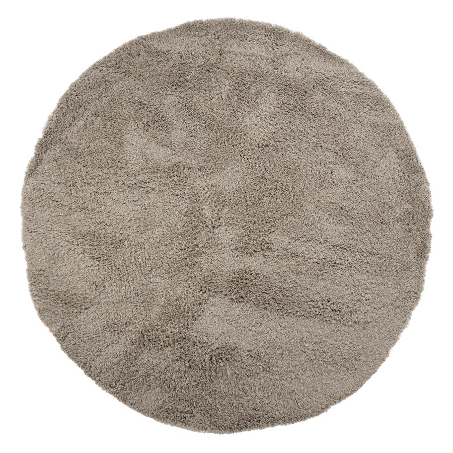 Teppich Fez Rund Taupe