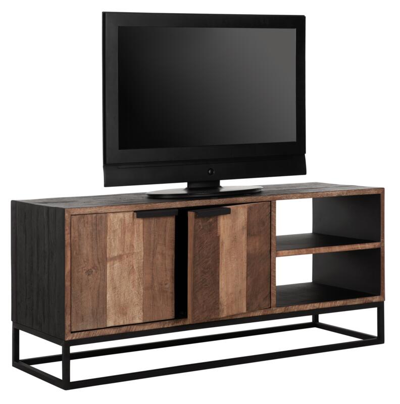DTP-Home-Cosmo-No2-TV-Moebel-Klein-2-Tueren-2-offene-Faecher-3