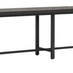 DTP-Home-Esszimmerbank-Timeless-Black-Balken-Teakholz
