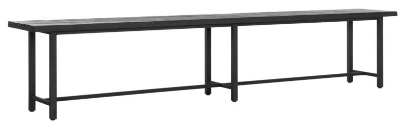 Esszimmerbank Timeless Black Beam Teakholz