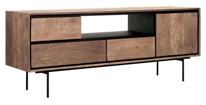 DTP-Home-Fernsehmoebel-Metropole-Medium-1-Tuer-3-Schubladen-Offenes-Fach-2