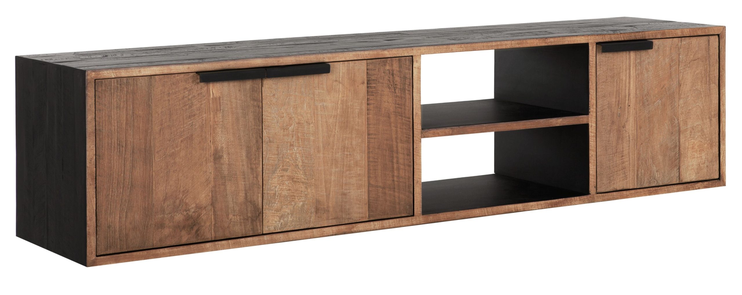 Hängeschrank Cosmo No.1 Medium 3 Türen 2 offene Fächer