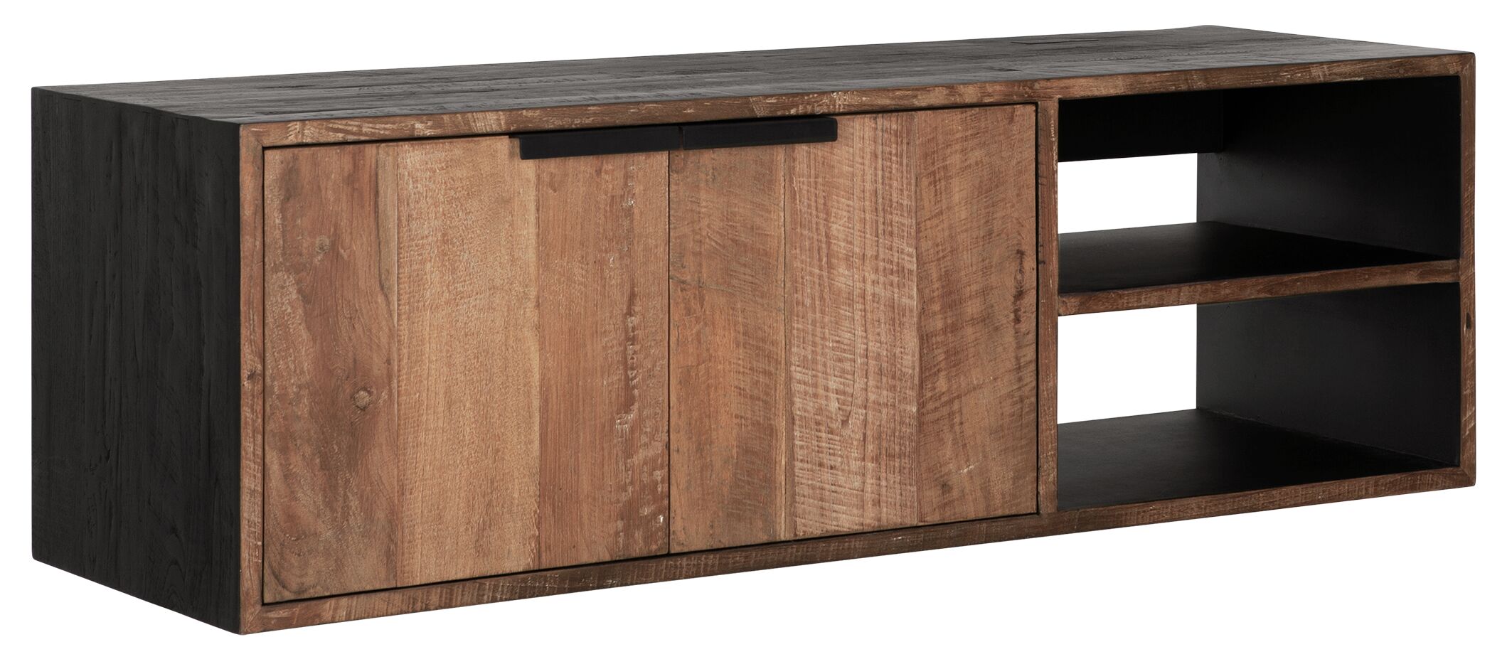 Hängeschrank Cosmo No.1 Small 2 Türen 2 offene Fächer