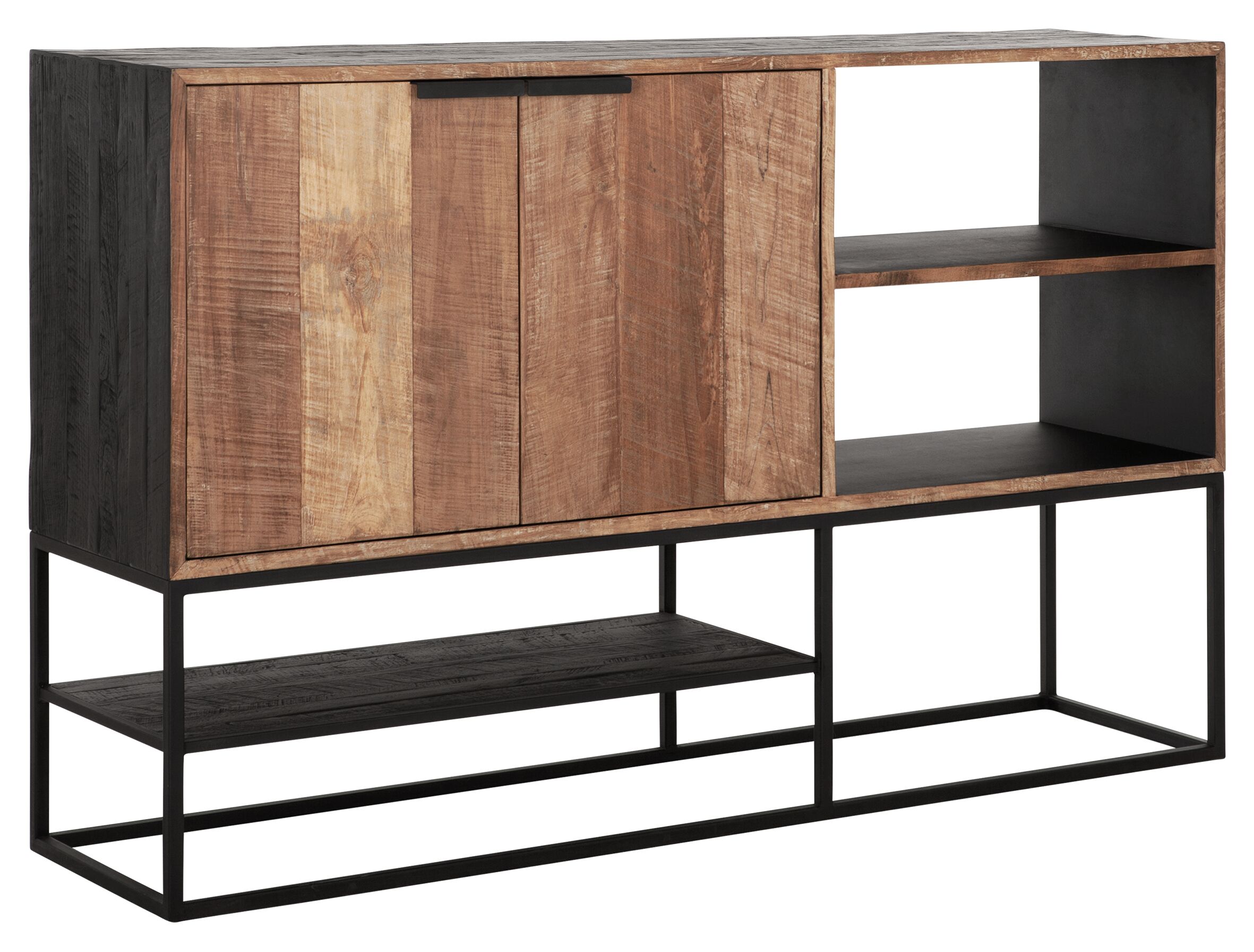 Kommode Cosmo No.1 Klein 2 Türen 2 offene Fächer
