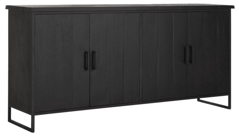 Sideboard Timeless Black Beam Teakholz
