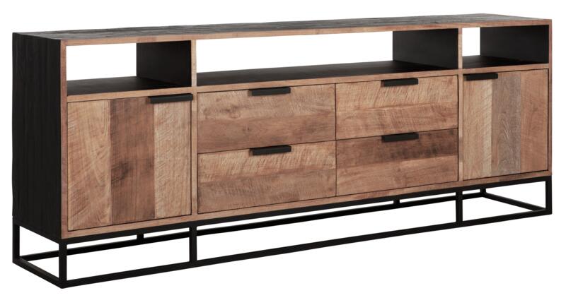 DTP-Home-TV-Element-Cosmo-No3-Hoch-2-Tueren-4-Schubladen-3-offene-Faecher-4