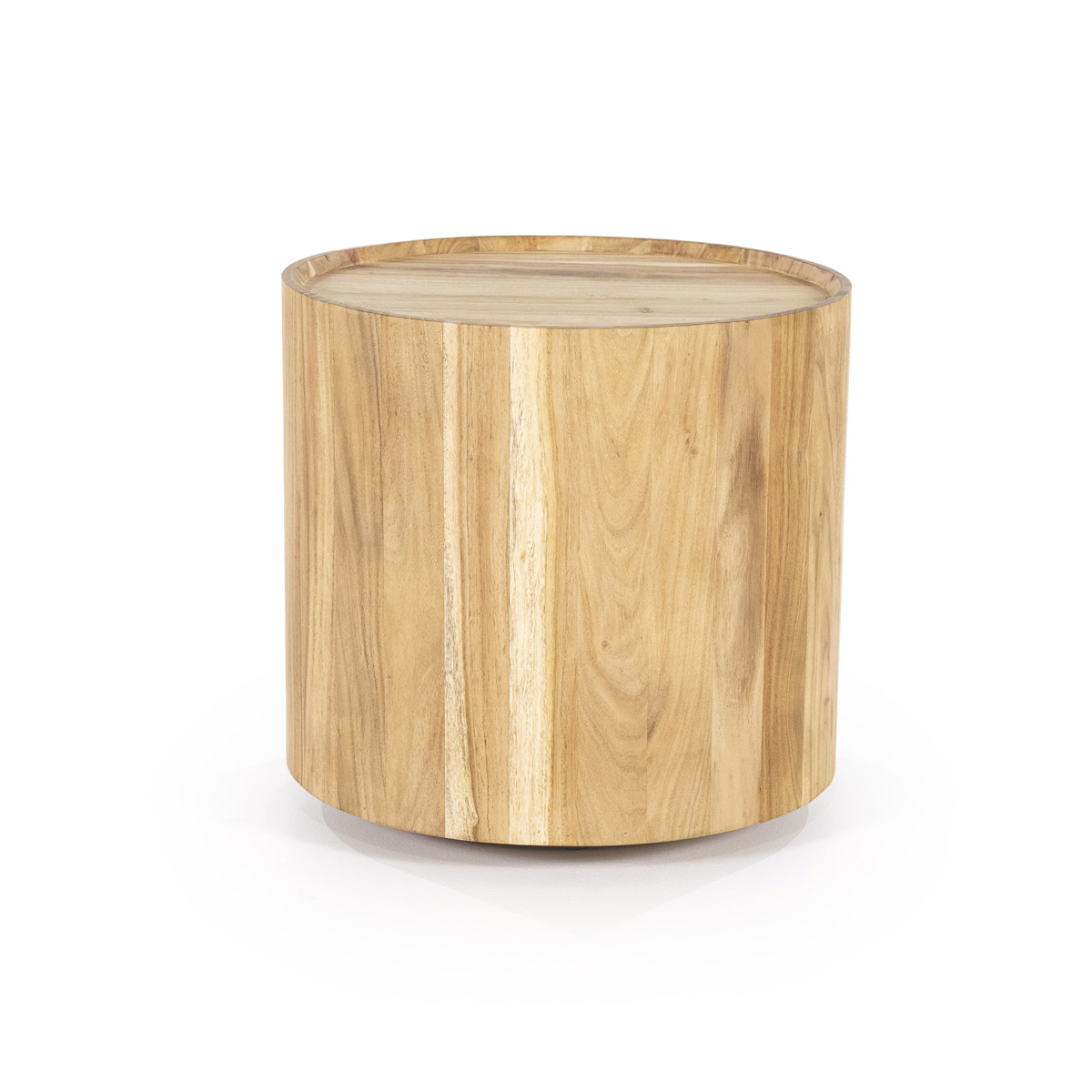 Beistelltisch Zayn Small Round Helles Holz