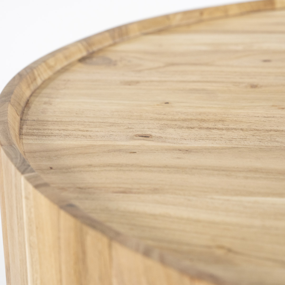 Couchtisch Zayn Big Round Helles Holz