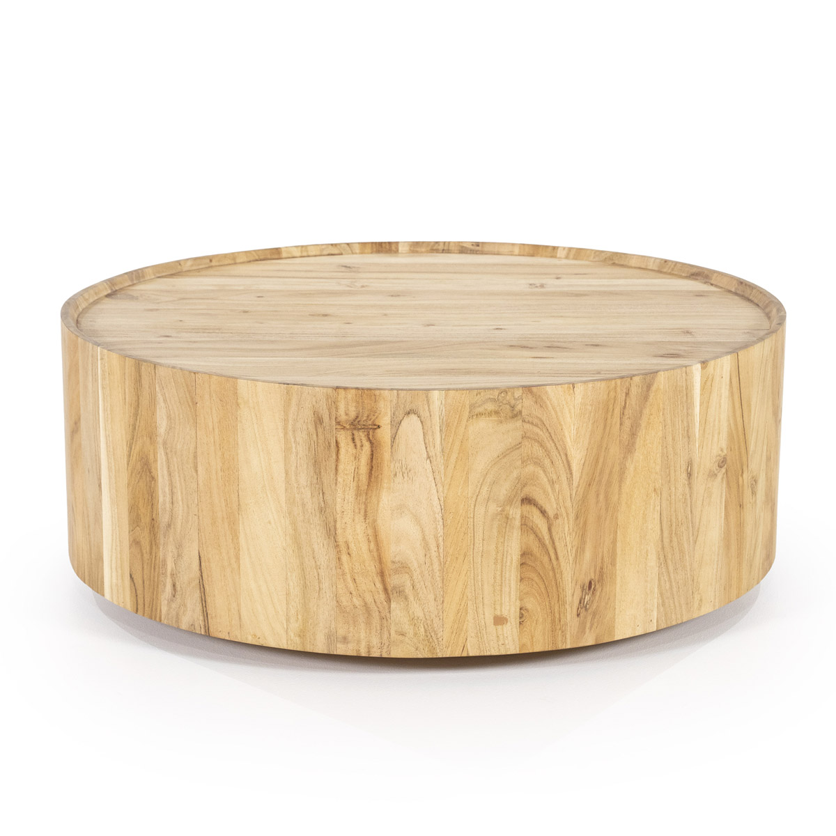 Couchtisch Zayn Big Round Helles Holz