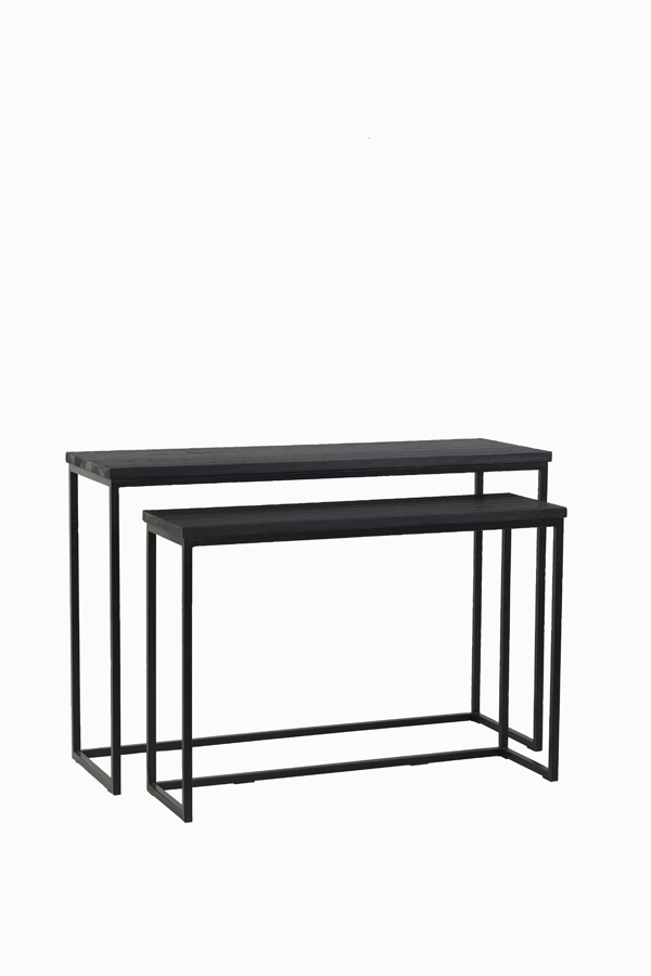 Light-Living-Beistelltisch-2er-Set-BRYSON-mattschwarz-3