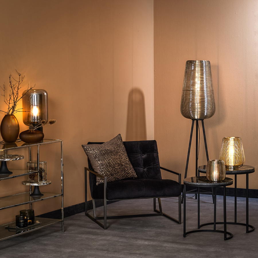 Light-Living-Beistelltisch-ALFIO-braun-Marmor-schwarz-8