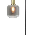 Light-Living-Tischlampe-LEKAR-antik-BronzeRauchglas