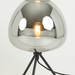 Light-Living-Tischlampe-MAYSON-mattschwarzGlas-rauch