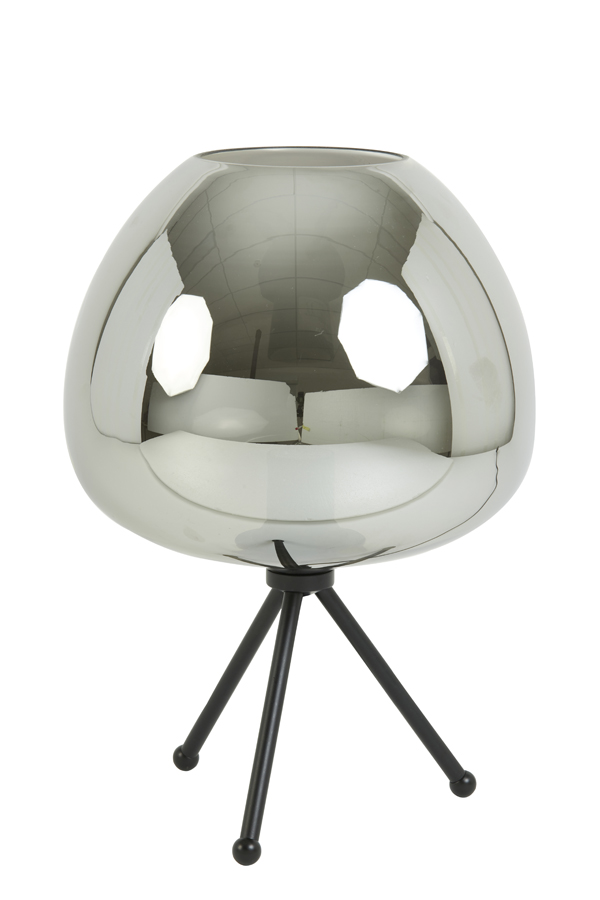 Light-Living-Tischlampe-MAYSON-mattschwarzGlas-rauch-3