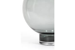 Vase KEISHA Glas grau
