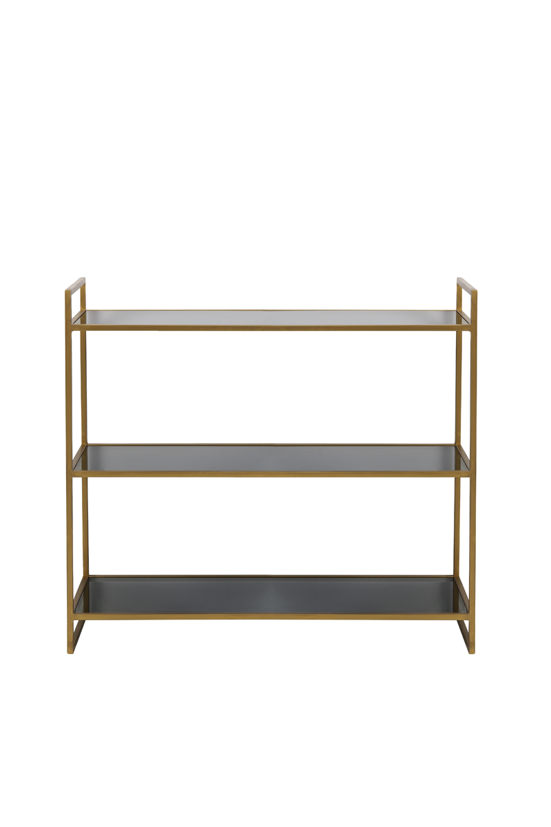 Wandschrank MARIKI rauch – Gold