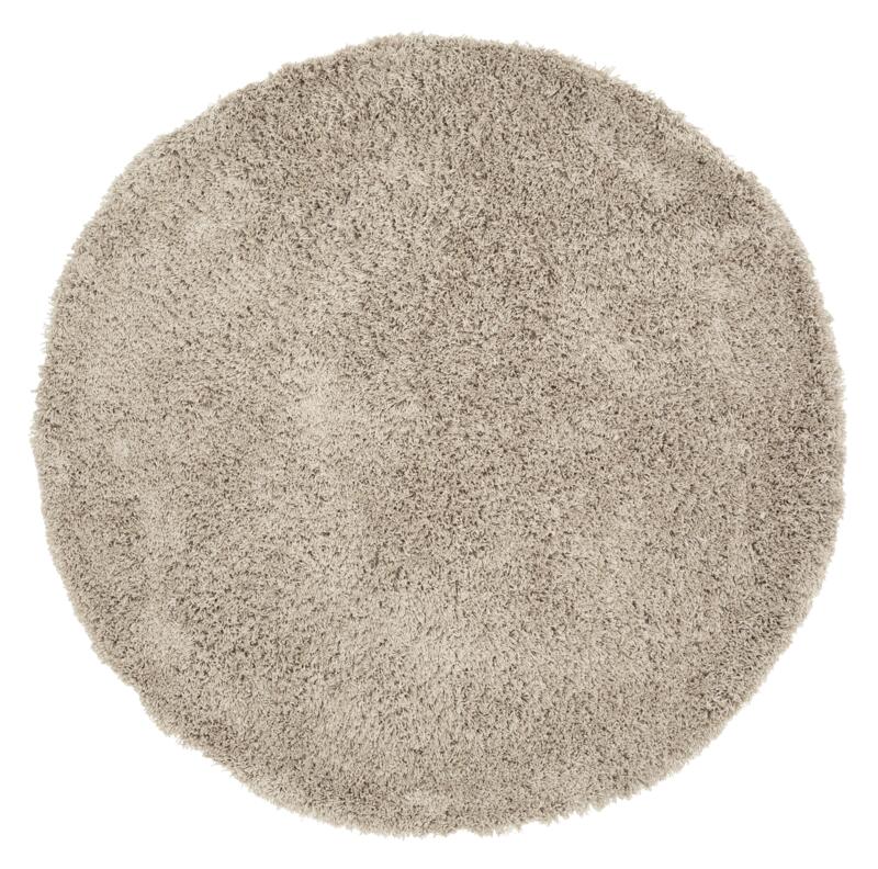 Teppich Celeste Rund Klein Taupe