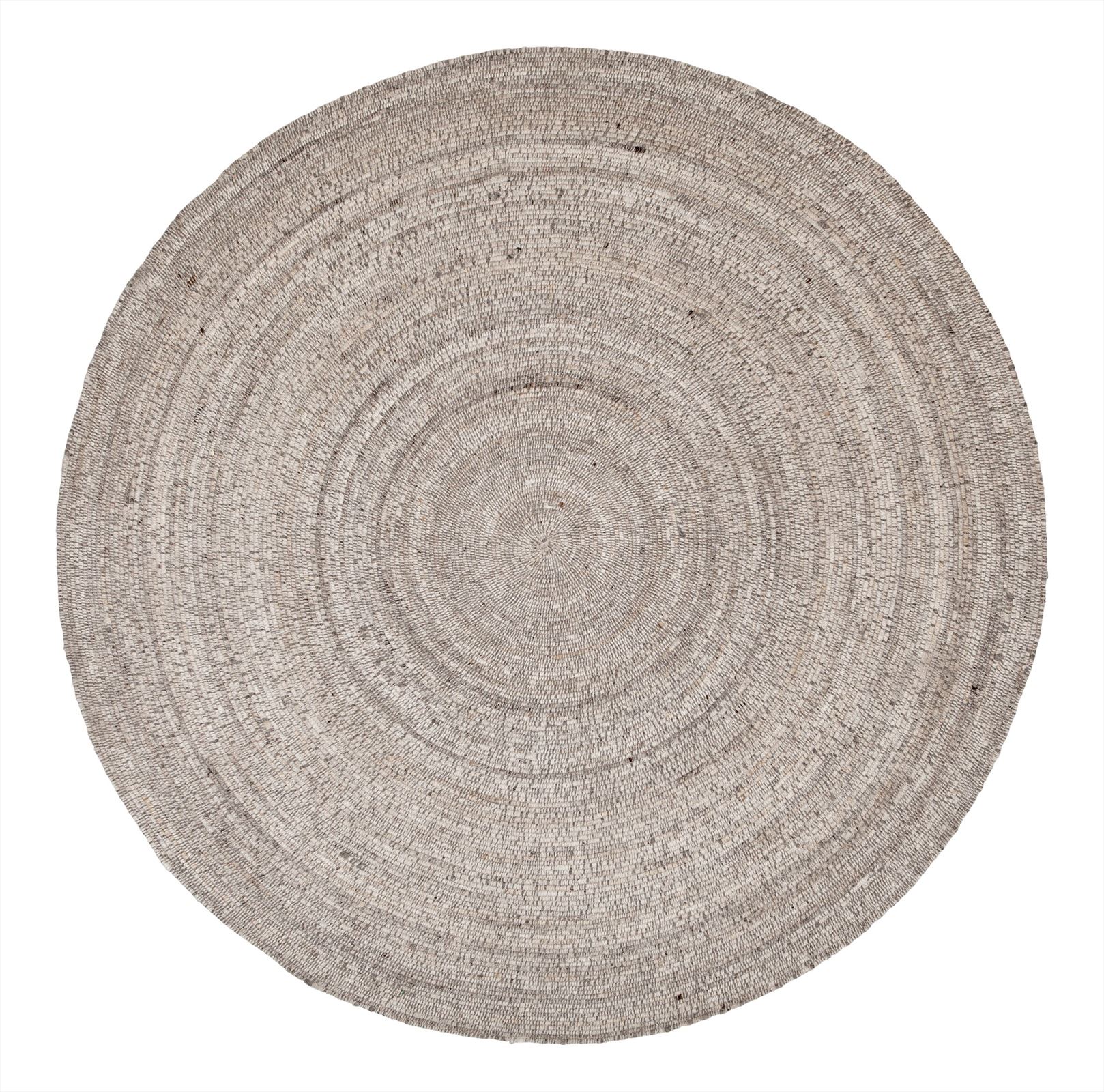 Teppich Sterling Rund Groß Beige