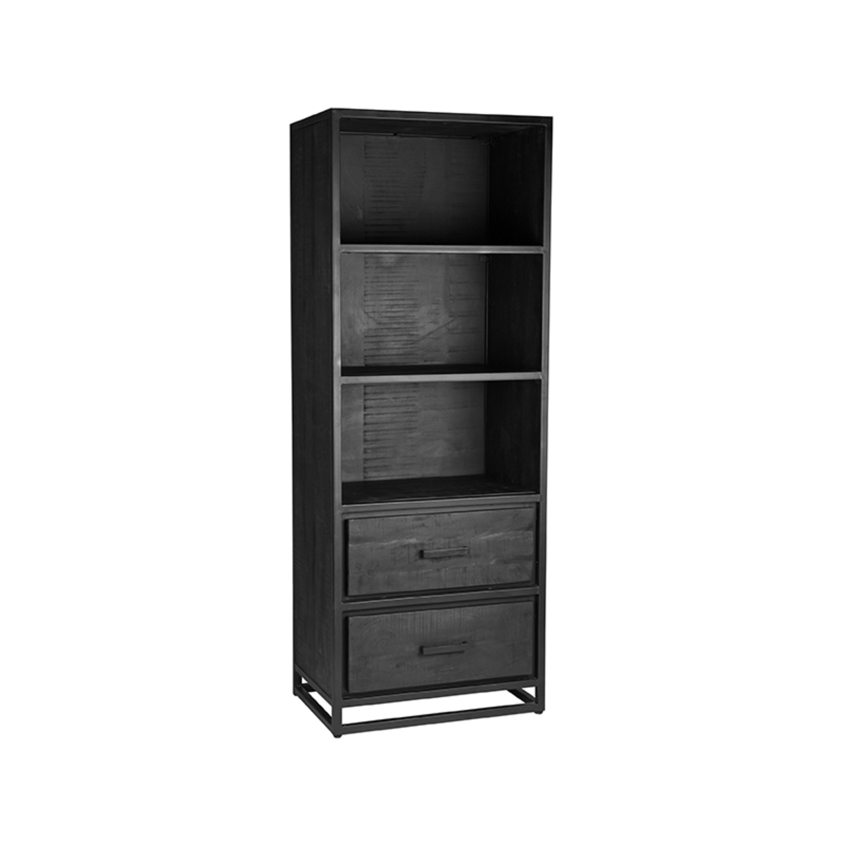 Bücherregal Chile – Schwarz
