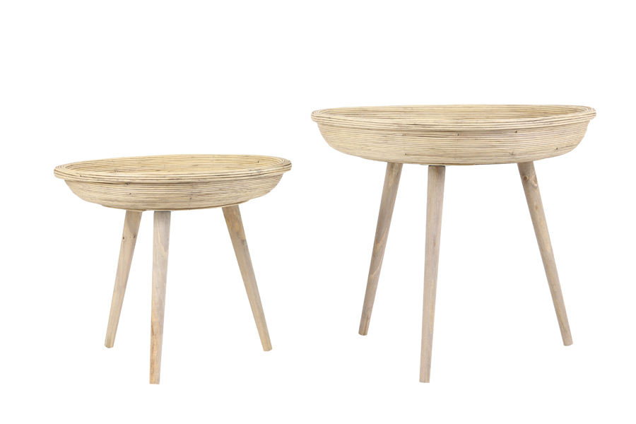 Beistelltisch 2er Set COLON natural