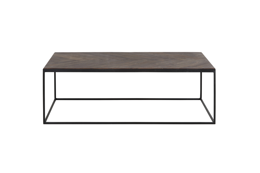 Couchtisch CHISA  braun – schwarz