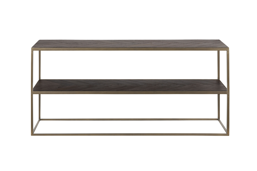 Hallentisch  CHISA Holz schwarz-ant Bronze