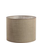 Lampenschirm rund CADEN beige