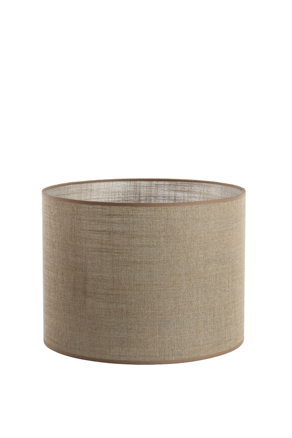 Lampenschirm rund CADEN beige
