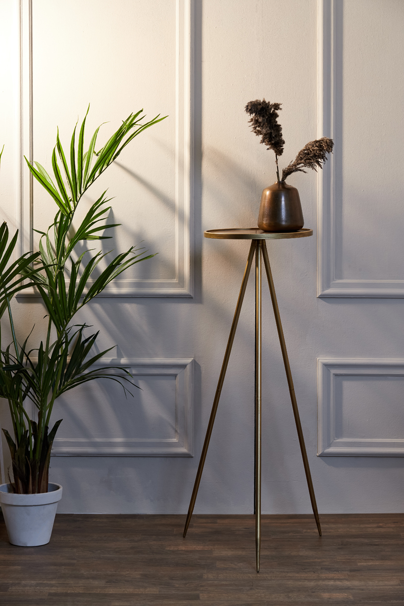 Säule ENVIRA antik gold