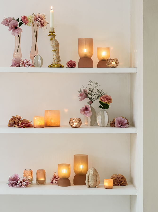 Tischlampe PHOEBE Pfirsich