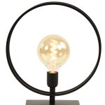 Tischlampe  RUDRA matt schwarz