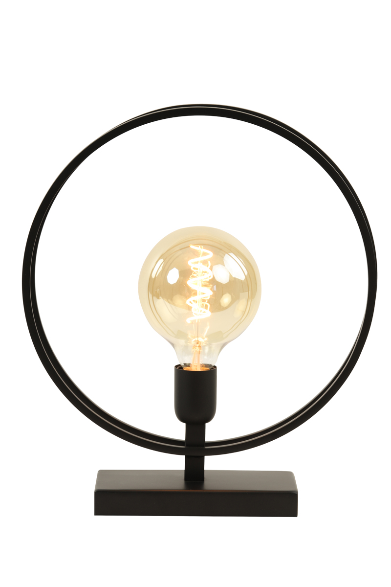 Tischlampe RUDRA matt schwarz