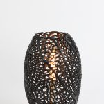 Tischlampe SINULA mattschwarz