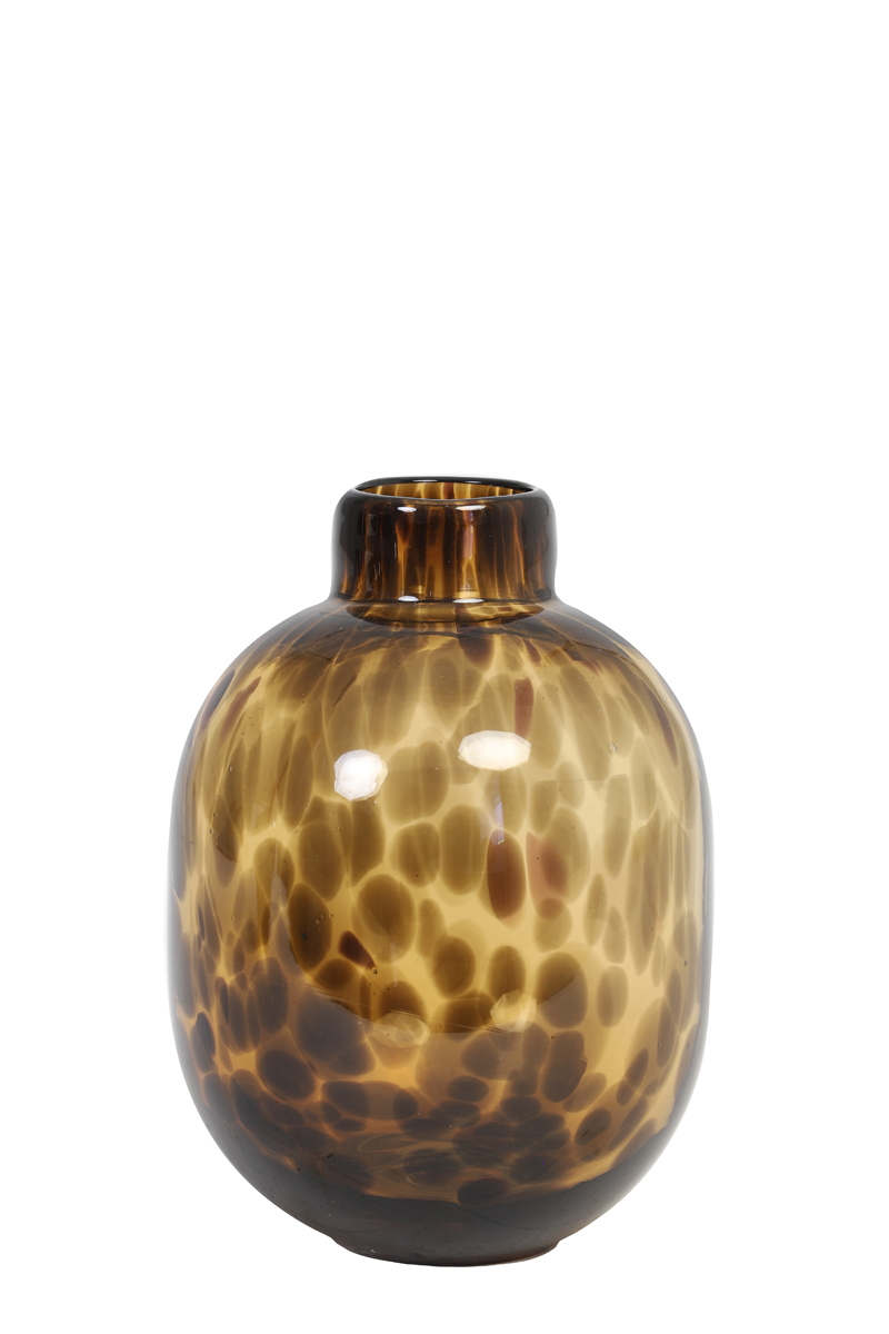 Vase DAKAR braun – schwarz